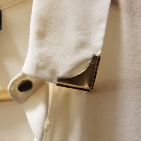 Top Shop see-through blouse with pockets - Picture 3 of 4